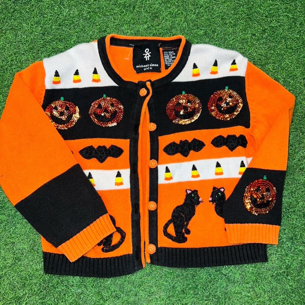Michael Simon Halloween Cardigan